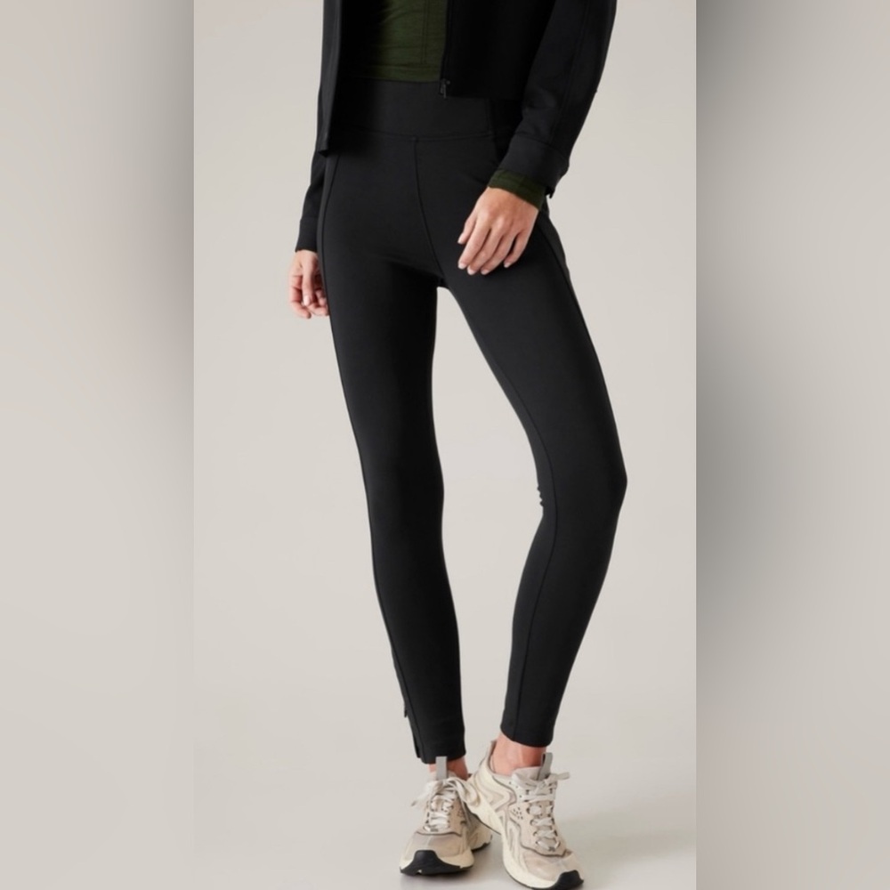 NWT Athleta XL DELANCEY SKYLINE TIGHT black